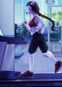 Mid-day work-out by TheQueerOne