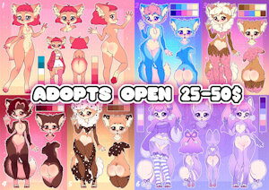 [OPEN] Adopts 25-50$ by Freylika