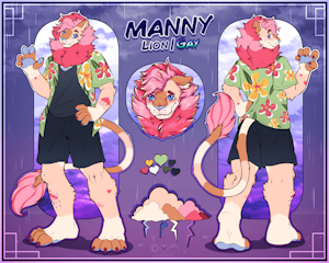 [C] Manny's Reference Sheet (Clothes) by Aktiloth