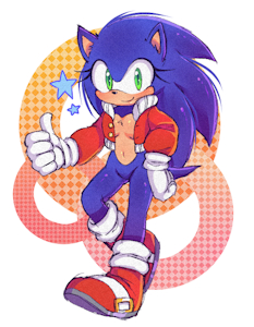 Fem Sonic by M0n0M0nk11