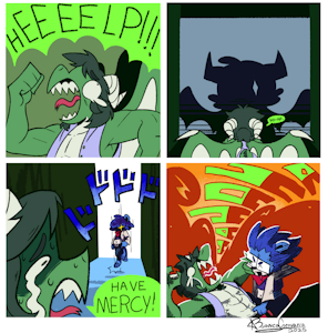 TOONINE - WATCH OUT! CRAZY OTTER! by novecomics