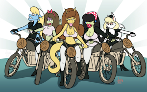 [C] The Lipstick Riders by JAMEArts