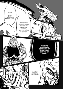 Knight vs Samurai by CanisFidelis