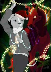 🎄 YCH &ldquo;Fire Horse 2026&rdquo; &mdash; OPEN! 🔥🐴 by Tailel