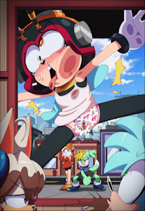 Teenage Charmy - The Golden Age of Humiliation (Art by EUFDreamer) by EmperorCharm