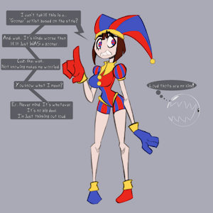 Pomni's Pickle by LuvTonique