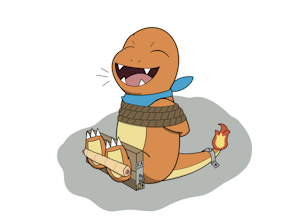 Teasing a Charmander by Omnyx2