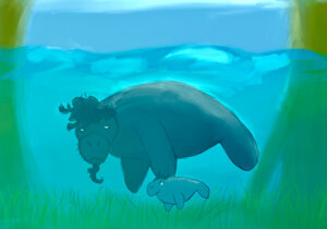 Manatees AU by Hinako20