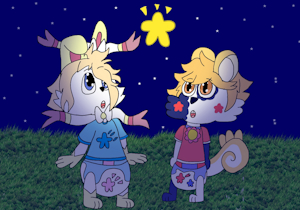 Marshy and Will (Reality 101) by BurstClouds