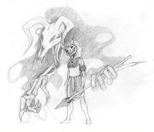 Skull Kid by FenSketch