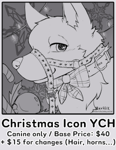 Christmas Icon YCH! by Mavrick