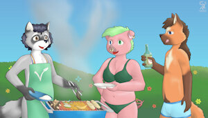 Churrasco Vegano by soranotamashii