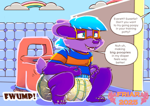 Purple Badger Potty Rebel by Friar