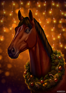 Christmas is around the corner by MsBeesa