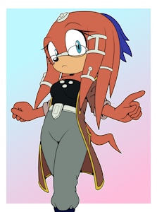 Cobar the Echidna ♀ by BlackFlash09