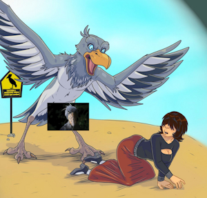 shoebill in heat by Cajuzinho02