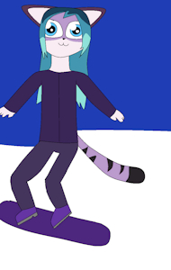 Snowaboard iridia by NickyCoolBun