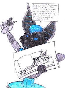 Protogen's picture by Redleaves