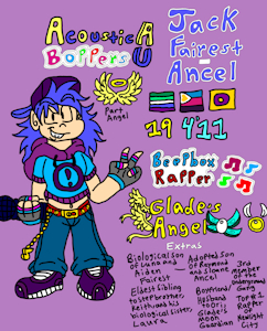 Jack Fairest/Ancel Reference Sheet by CrystiinaFantasy