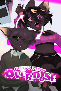 Redrew: "Needy Kitty OVERDOSE" by mvSnake