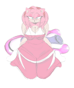 Riders Amy - Sketch by CrucifiedBunny