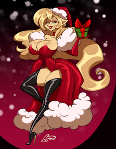 X-Mas Leona by Belise7 by UnusualUnity