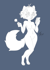 Mira-柴犬 by FoxAvril