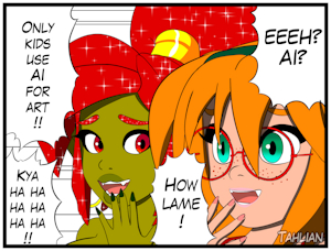 AI? How Lame! by Tahlian