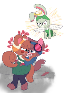 Lovely couple by Cristalyzed