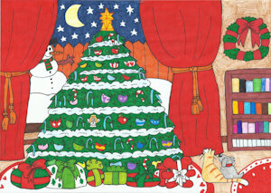 Christmas art 2025 by KatarinaTheCat18