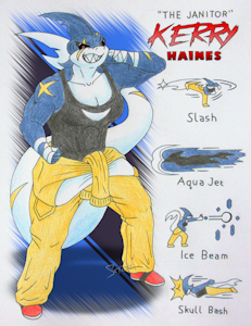 Big Blue Bully by SnapInABox