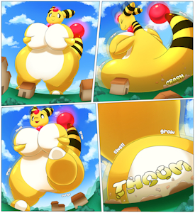 Growing Pharea the ampharos by boolerex