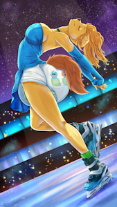 silver skates 1 ❄YCH result by meowtat