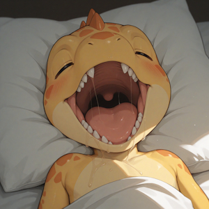 Wide Snoring Dino Maws by DizzyKoop