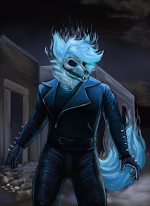 skull doge by R4CCKY