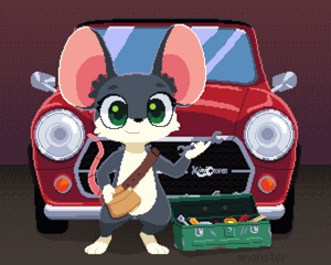 Rudy the Certified Mousechanic by Anonstero