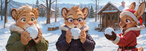 Snowballs by FluffyOverclock