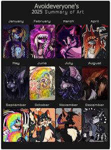 2025 Summary of Art by avoideveryone
