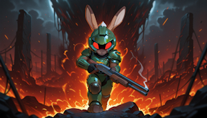 Rip and tear until it is done! by Minibit