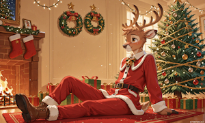 Waiting for Christmas by Fuzzycubby