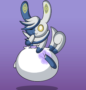 Mega Meowstic by Merrit