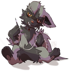 Poochyena Gore Very Alive by Uluri