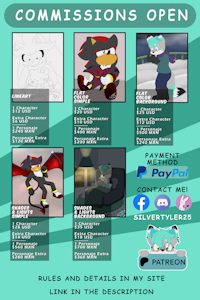 Commissions Open ! by SilverTyler25