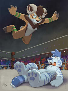 Diving Headbutt by pandapaco