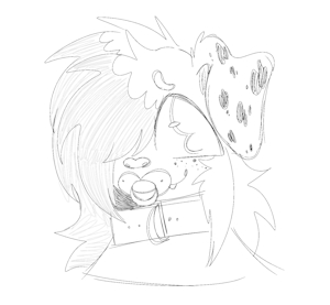 spotty puppy x2 by weirdpuppy