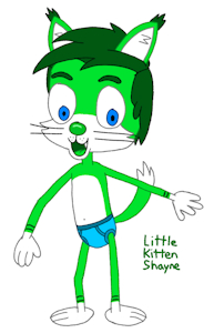 Little Shayne the undies boy by LittleKittenShayne