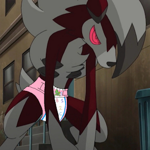 Diapered Midnight Lycanroc by JJJTechno2003
