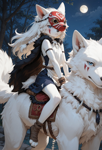 Cosplay Tadashi-Princess Mononoke by TadashiFox