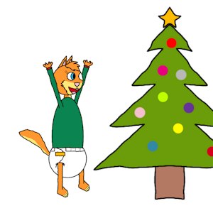 Petunia's Christmas tree by 00aa