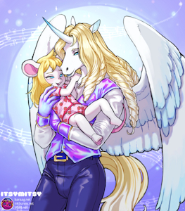 Comm: Lucius and Drin by ItsyMitsy